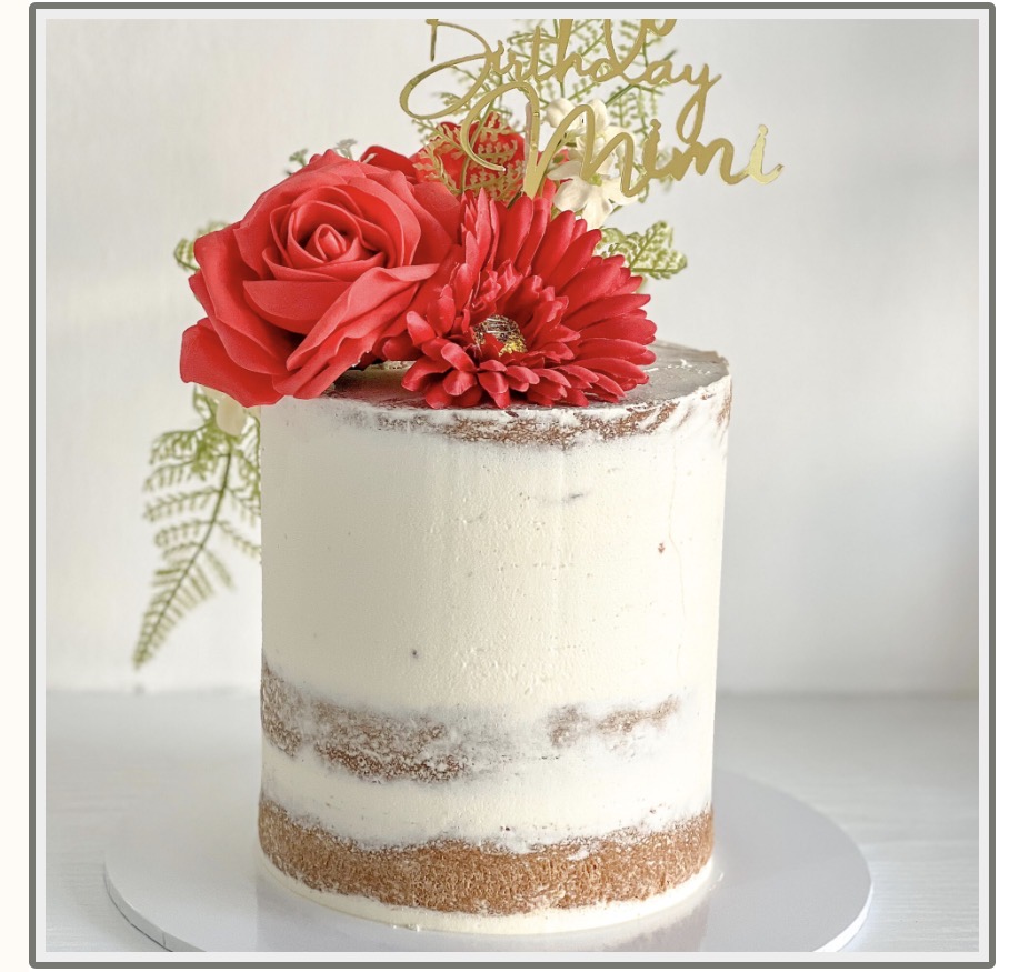 Semi-naked cake